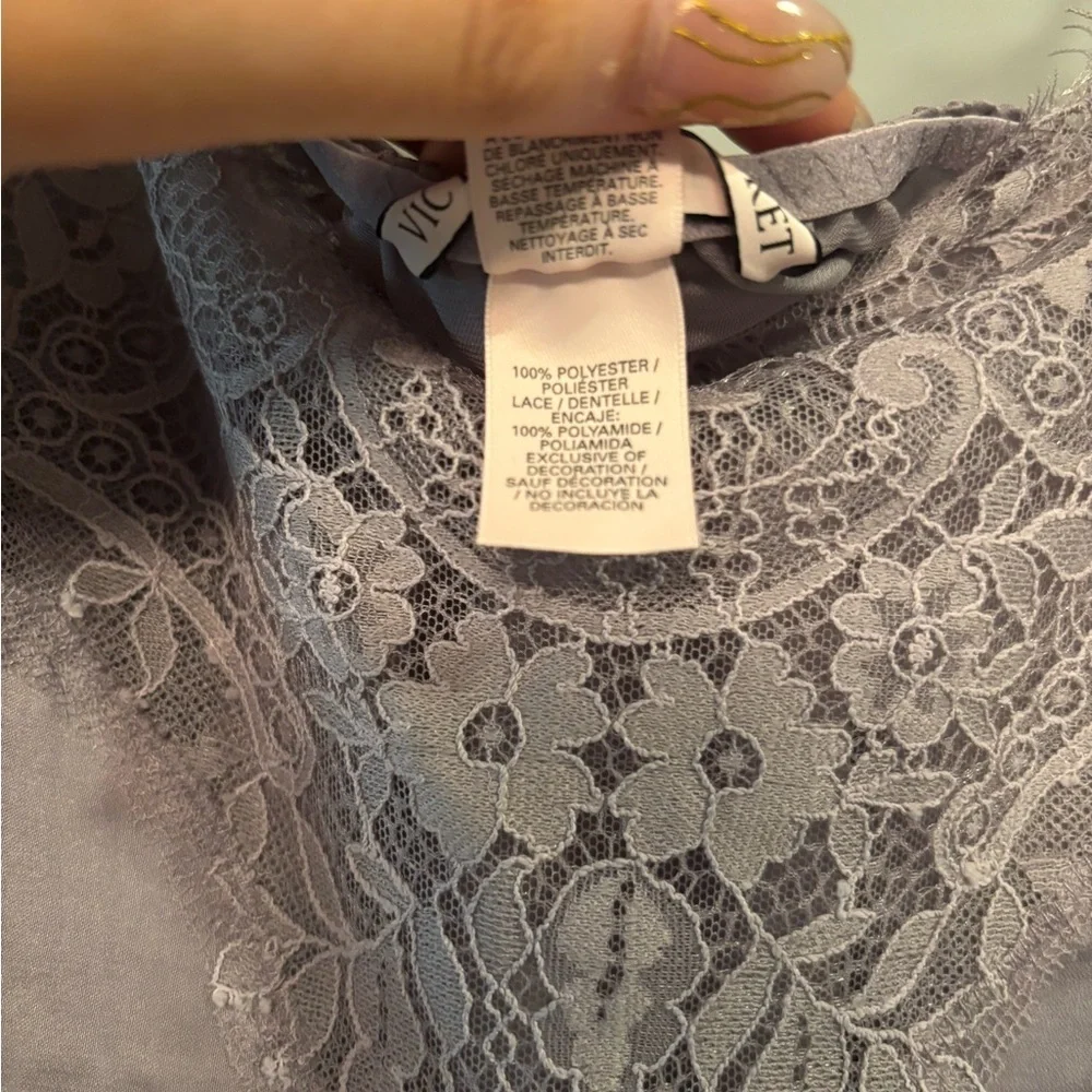 Victoria's Secret Lilac slip - Picture 3 of 4